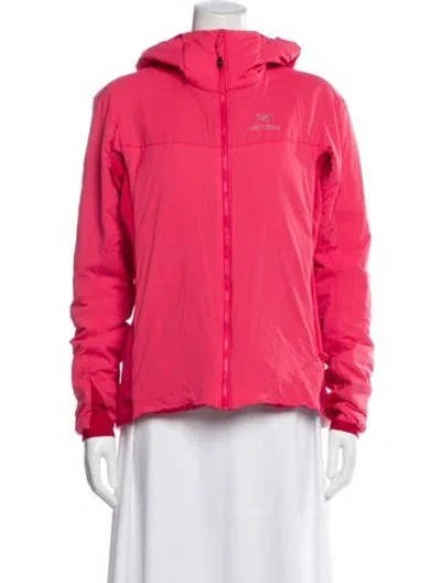 Pre-owned Arc'teryx Nylon Jacket In Pink
