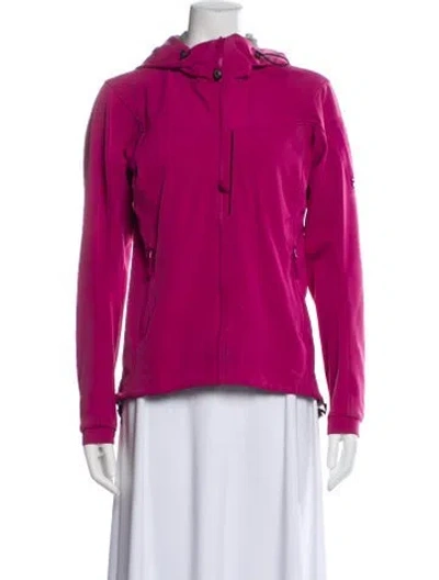 Pre-owned Arc'teryx Nylon Jacket In Pink