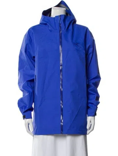 Pre-owned Arc'teryx Nylon Jacket W/ Tags In Blue