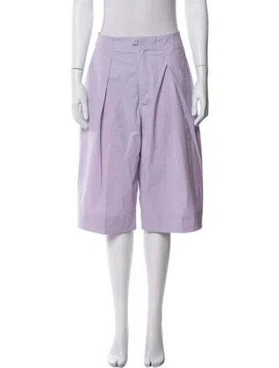 Pre-owned Arc'teryx Nylon Knee-length Shorts In Purple