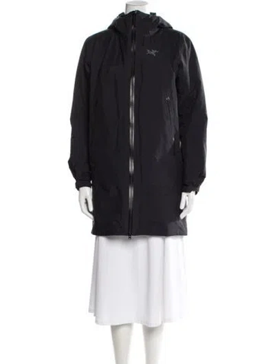 Pre-owned Arc'teryx Nylon Parka In Gray