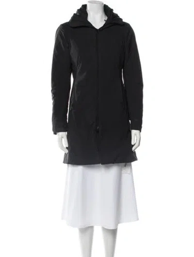 Pre-owned Arc'teryx Nylon Performance Coat In Gray