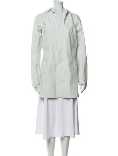Pre-owned Arc'teryx Nylon Performance Coat In Green