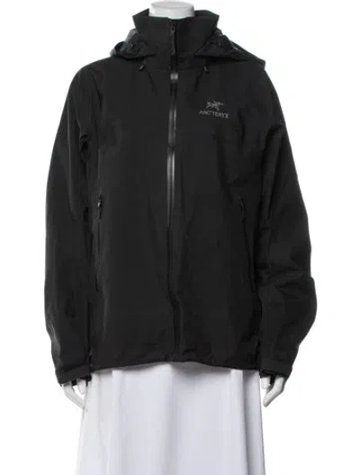 Pre-owned Arc'teryx Nylon Performance Jacket In Black