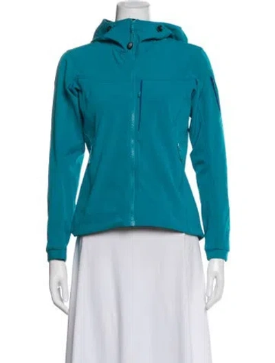 Pre-owned Arc'teryx Nylon Performance Jacket In Blue