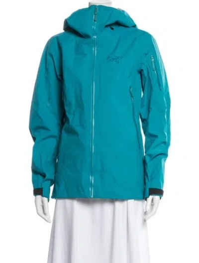 Pre-owned Arc'teryx Nylon Performance Jacket In Blue