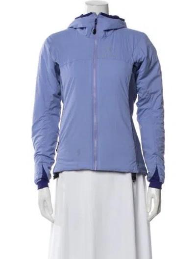 Pre-owned Arc'teryx Nylon Performance Jacket In Blue