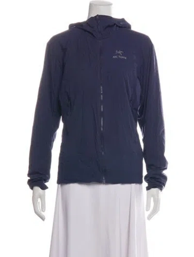 Pre-owned Arc'teryx Nylon Performance Jacket In Blue