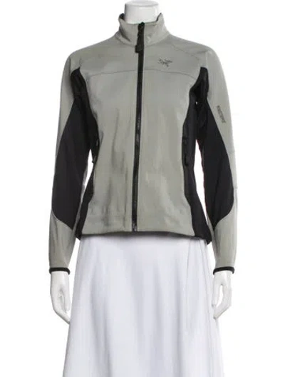 Pre-owned Arc'teryx Nylon Performance Jacket In Gray