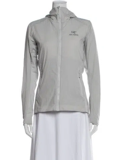 Pre-owned Arc'teryx Nylon Performance Jacket In Gray