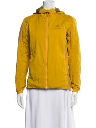 Pre-owned Arc'teryx Nylon Performance Jacket In Orange