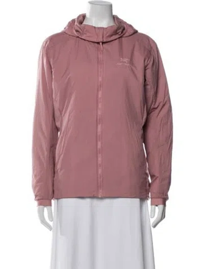 Pre-owned Arc'teryx Nylon Performance Jacket In Pink