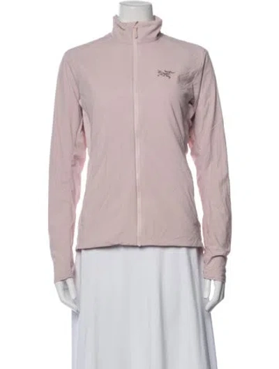 Pre-owned Arc'teryx Nylon Performance Jacket In Pink