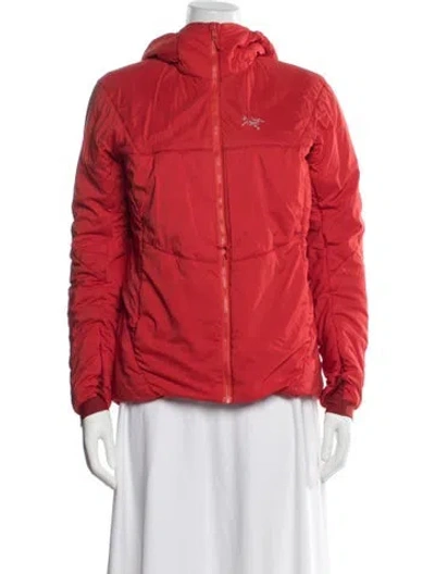 Pre-owned Arc'teryx Nylon Performance Jacket In Red