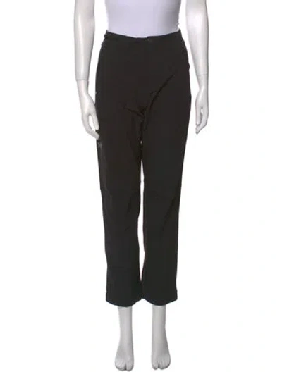 Pre-owned Arc'teryx Nylon Straight Leg Pants In Black