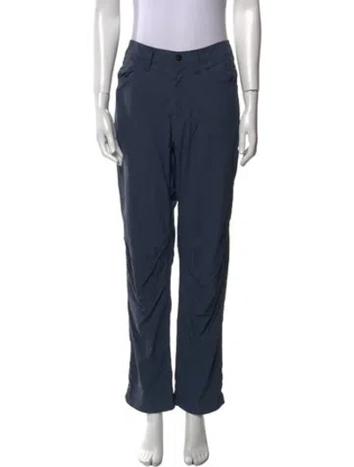 Pre-owned Arc'teryx Nylon Straight Leg Pants In Blue