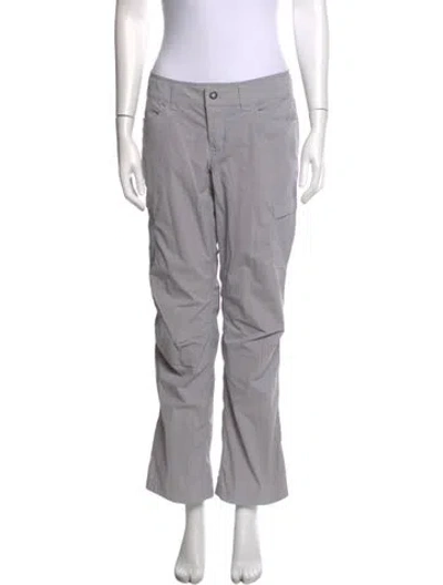 Pre-owned Arc'teryx Nylon Straight Leg Pants In Grey