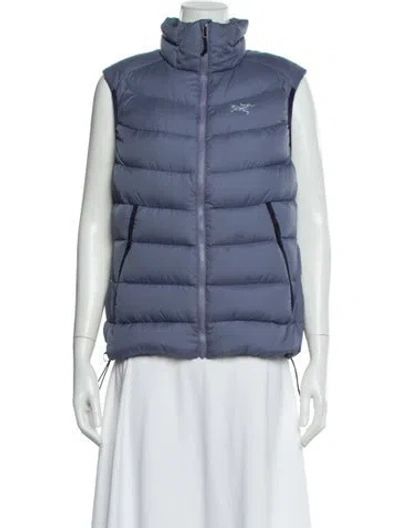 Pre-owned Arc'teryx Nylon Vest In Blue