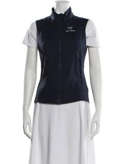 Pre-owned Arc'teryx Nylon Vest In Blue