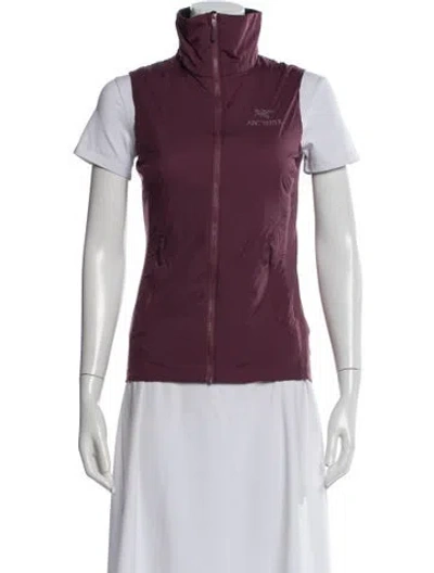 Pre-owned Arc'teryx Nylon Vest In Purple