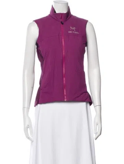 Pre-owned Arc'teryx Nylon Vest In Purple