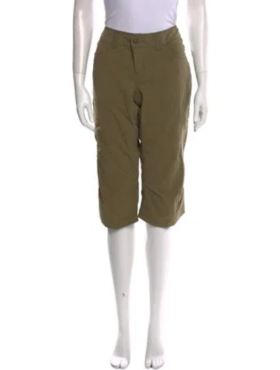Pre-owned Arc'teryx Nylon Wide Leg Pants In Green