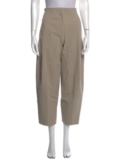 Pre-owned Arc'teryx Nylon Wide Leg Pants In Neutrals