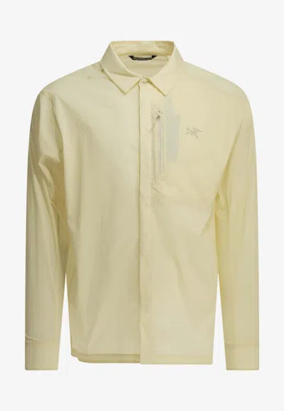 Arc'teryx Ossa Ripstop Overshirt Jacket In Beige