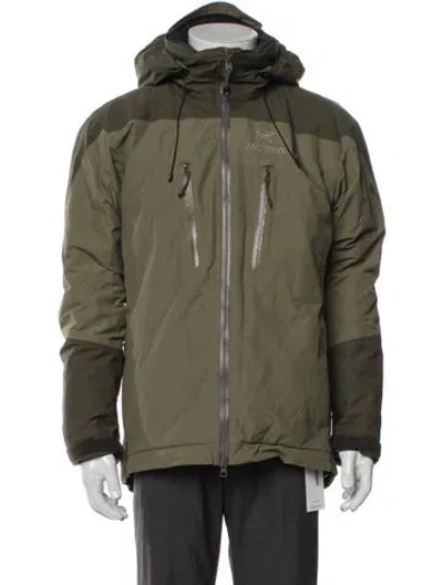 Pre-owned Arc'teryx Parka In Green