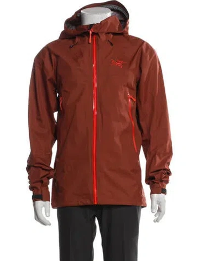 Pre-owned Arc'teryx Parka W/ Tags In Red