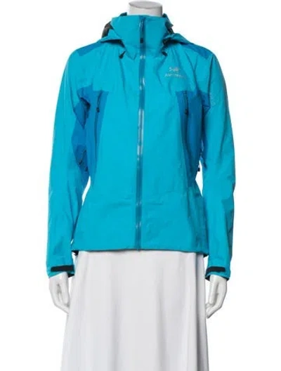 Pre-owned Arc'teryx Performance Coat In Blue