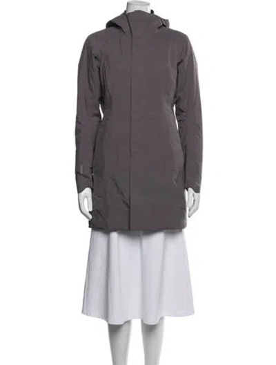 Pre-owned Arc'teryx Performance Coat In Purple