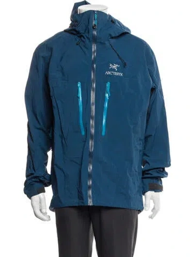 Pre-owned Arc'teryx Performance Jacket In Blue