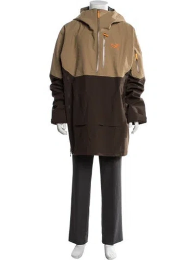 Pre-owned Arc'teryx Performance Jacket In Brown