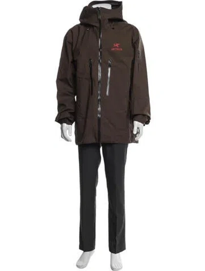 Pre-owned Arc'teryx Performance Jacket In Brown