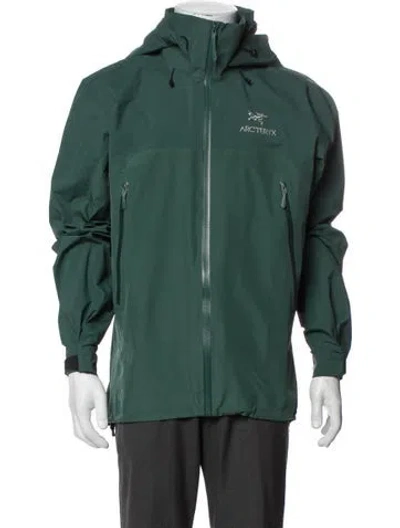 Pre-owned Arc'teryx Performance Jacket In Green