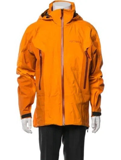 Pre-owned Arc'teryx Performance Jacket In Orange