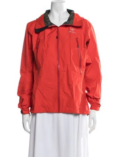 Pre-owned Arc'teryx Performance Jacket In Orange