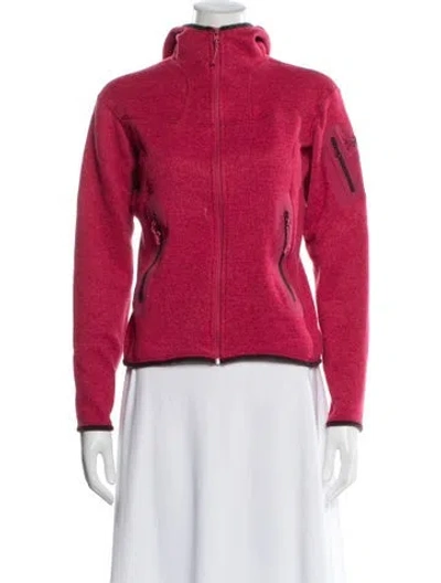 Pre-owned Arc'teryx Performance Jacket In Pink