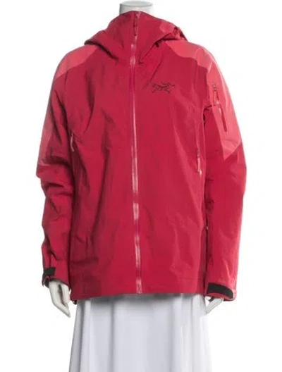 Pre-owned Arc'teryx Performance Jacket In Pink