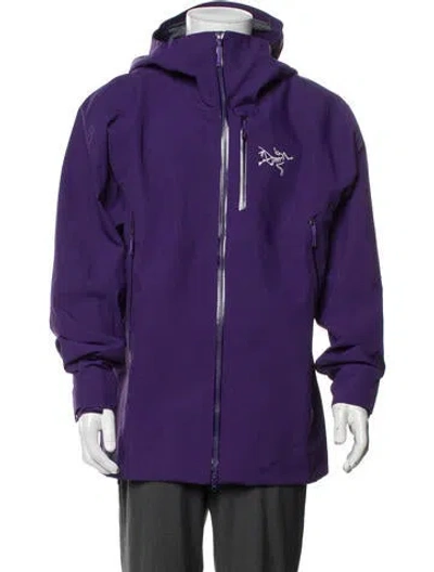 Pre-owned Arc'teryx Performance Jacket In Purple