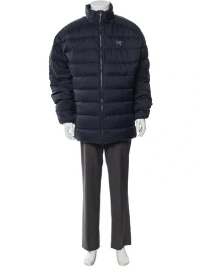 Pre-owned Arc'teryx Puffer Coat In Blue