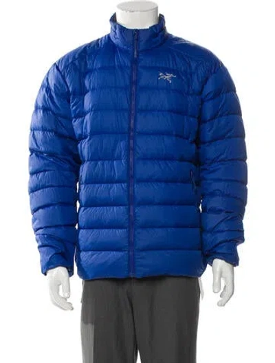 Pre-owned Arc'teryx Puffer Coat In Blue