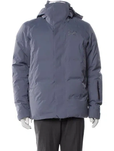Pre-owned Arc'teryx Puffer Coat In Blue