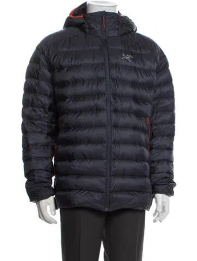 Pre-owned Arc'teryx Puffer Coat In Blue