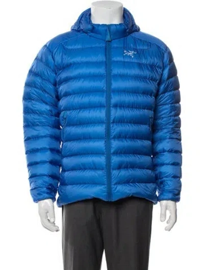 Pre-owned Arc'teryx Puffer Coat In Blue