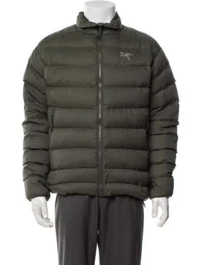 Pre-owned Arc'teryx Puffer Coat In Green