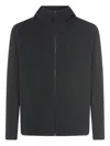 Arc'teryx Quartic Hooded Zip-up Jacket In Black