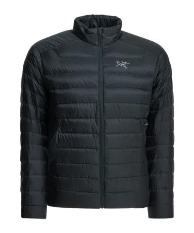Arc'teryx Quilted Down Jacket In Blue