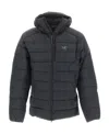 Arc'teryx Quilted Hooded Down Jacket In Black